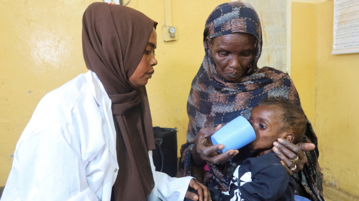 Medics struggle to revive Sudan's hungry with trickle of aid supplies