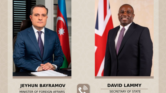 Azerbaijan FM briefed David Lammy on peace treaty with Armenia