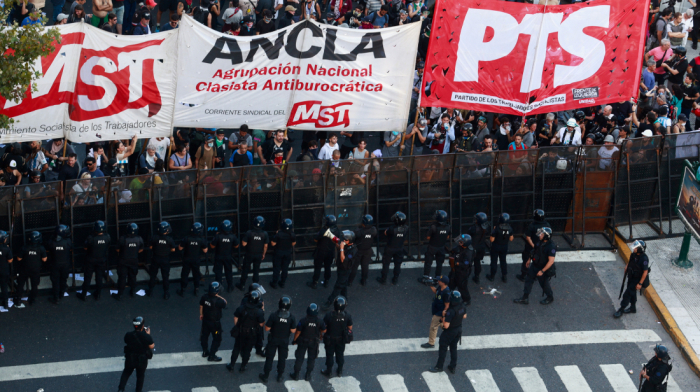 Thousands protest in Argentina against austerity measures amid IMF loan approval