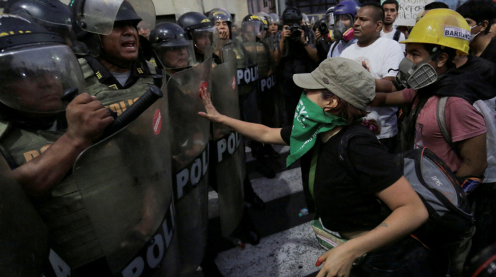 Thousands Protest Crime Wave in Peru After Murder of Cumbia Singer