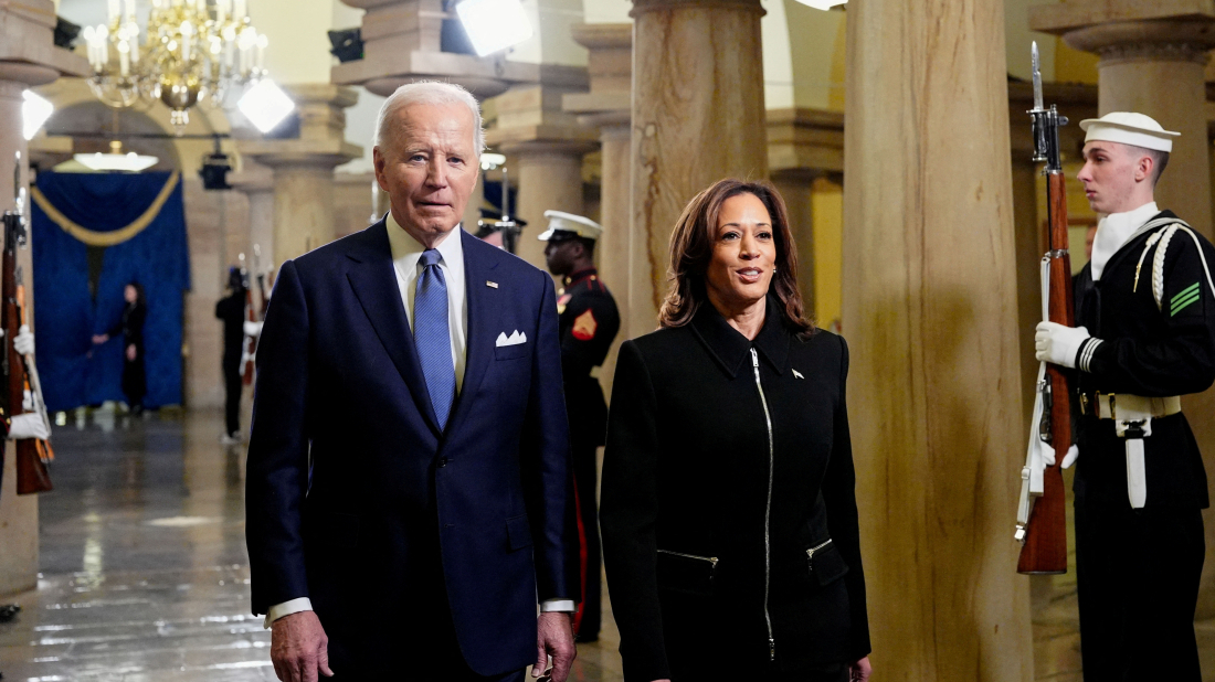 Trump revokes security clearance for Biden, Harris, and Clinton.