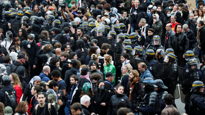 Thousands Rally in France Against Far Right