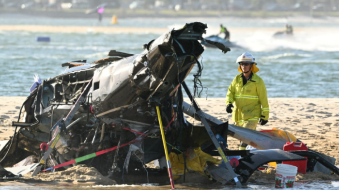 Pilot injured as aircraft crashes during airshow in southeastern Australia