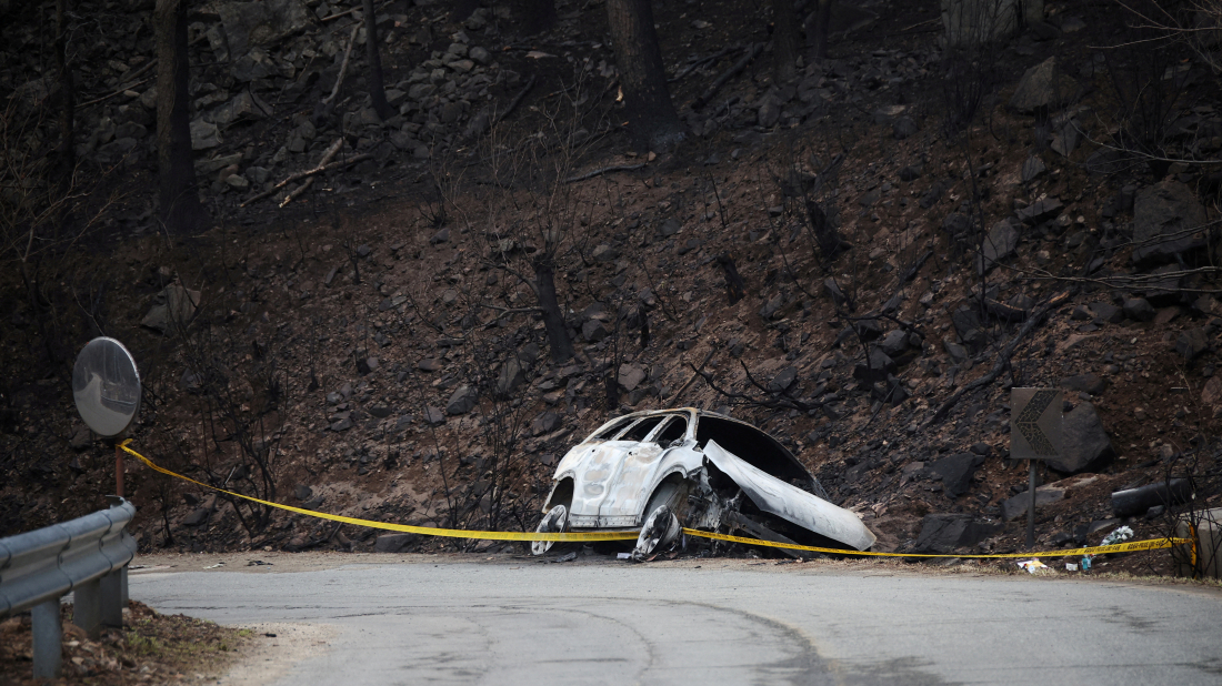 South Korea wildfires: Village leader dies trying to save neighbours
