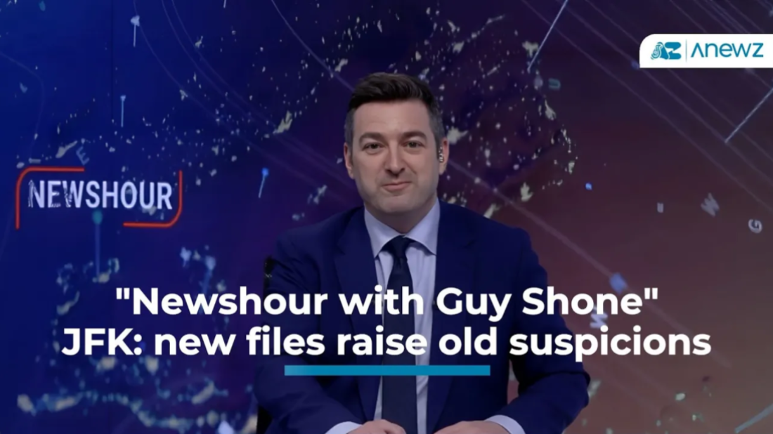 "Newshour with Guy Shone" - JFK: New files raise old suspicions