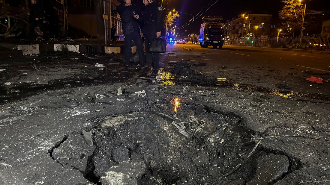 Russian drone strikes hit Kharkiv, killing two and injuring dozens