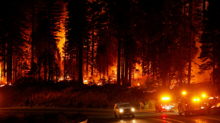 Growing wildfire in eastern California prompts evacuations, Cal Fire says