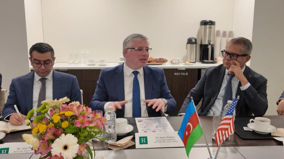 Azerbaijan highlights demining efforts at Washington roundtable