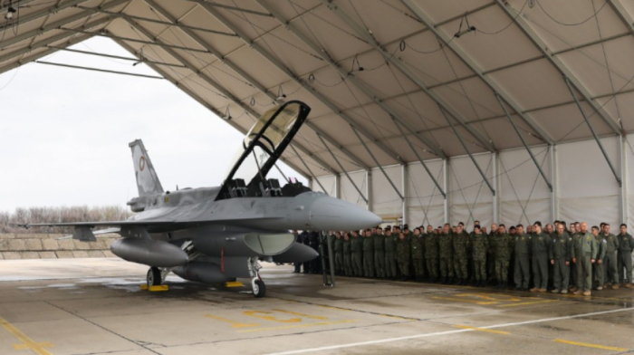 Bulgaria enhances aerial capabilities with first U.S. F-16 fighter jet