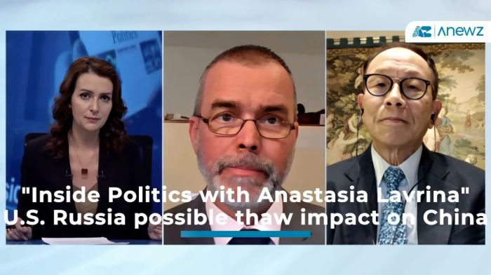 "Inside Politics with Anastasiya Lavrina" - U.S. Russia possible thaw impact on China