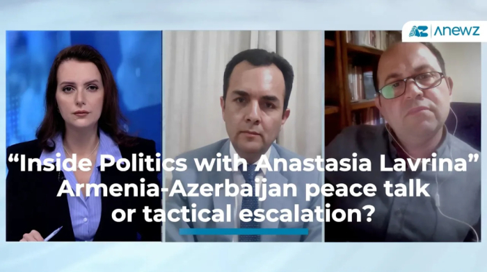 Inside Politics with Anastasiya Lavrina - Armenia-Azerbaijan peace talk or tactical escalation?