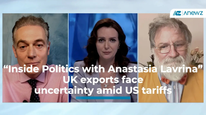 Inside Politics with Anastasia Lavrina - UK exports face uncertainty amid US tariffs