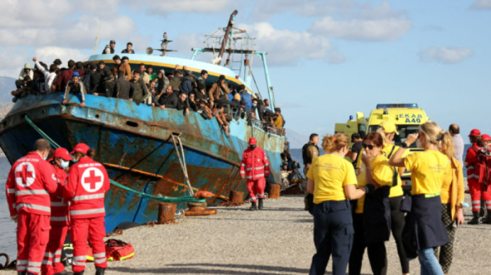 Children found malnourished in Greek migrant camp, MSF charity says