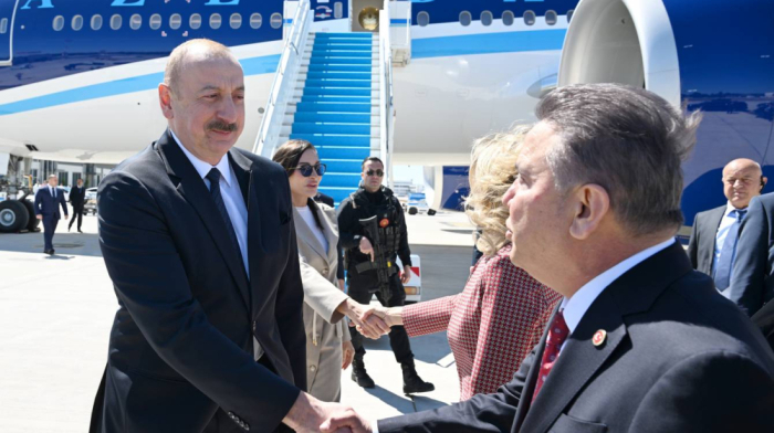 Ilham Aliyev has arrived in Türkiye for a business trip