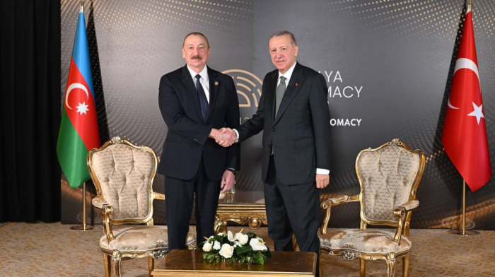 In Antalya, Presidents Ilham Aliyev and Recep Tayyip Erdoğan held a meeting