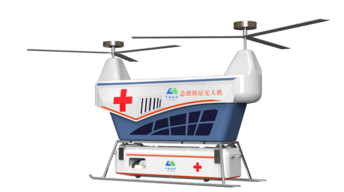 China unveils world’s first emergency medical rescued drone