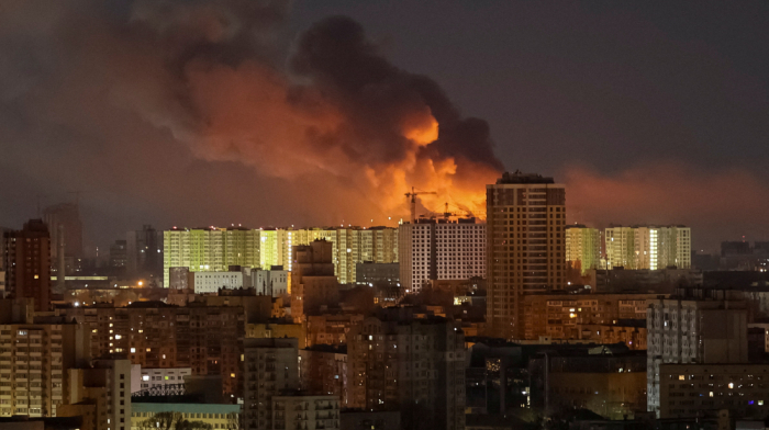 Russia launches scores of drones on Ukraine, four people injured, Kyiv says