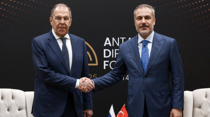 Sergei Lavrov meets with Hakan Fidan in Antalya