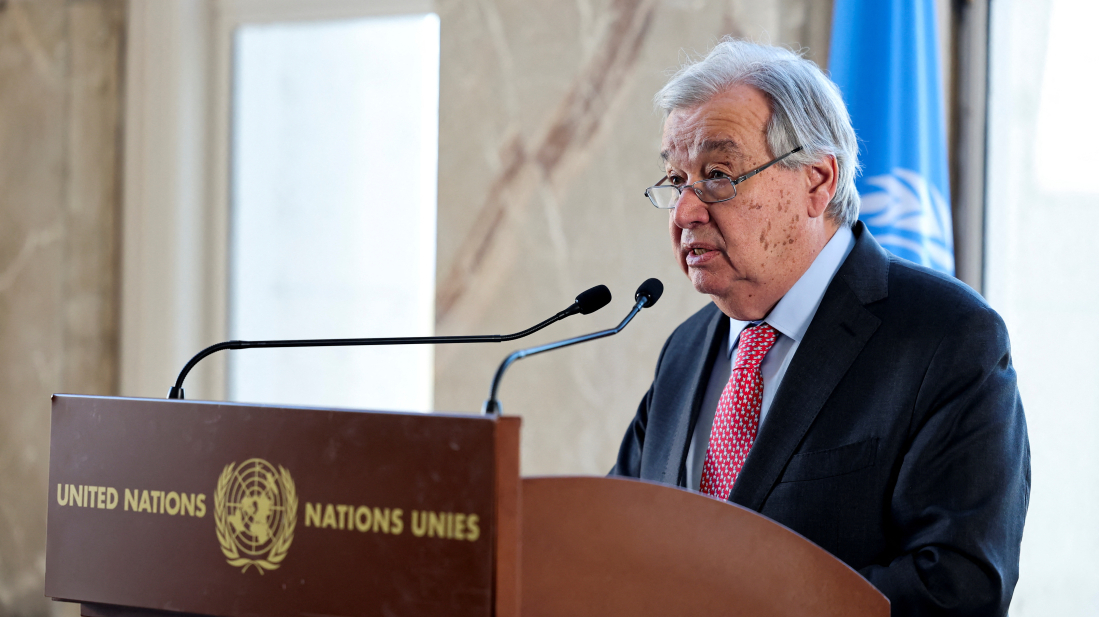 UN chief 'deeply alarmed' by deadly missile strike in Ukraine’s Sumy