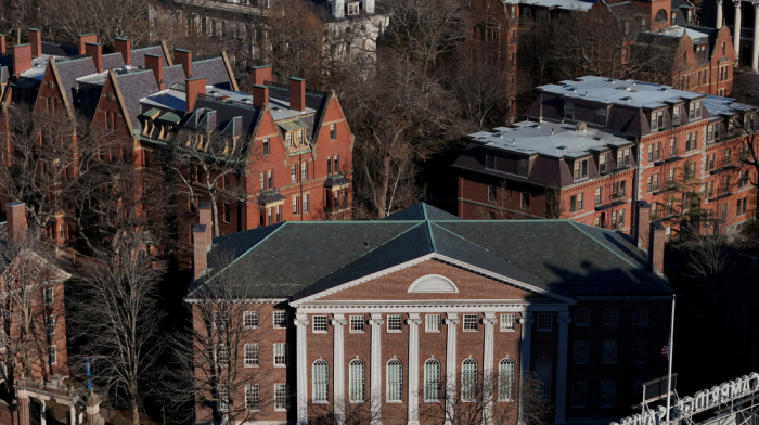 Trump freezes Harvard funds in clash over campus protests