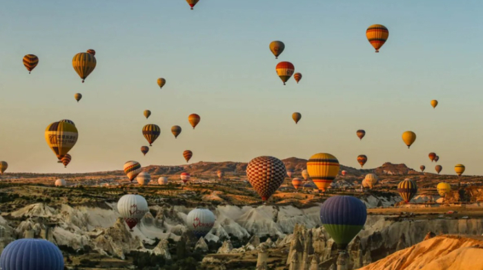 Hot air balloon tourism in Türkiye reaches record high