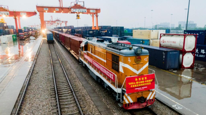 China launches regular freight train service to Central Asia