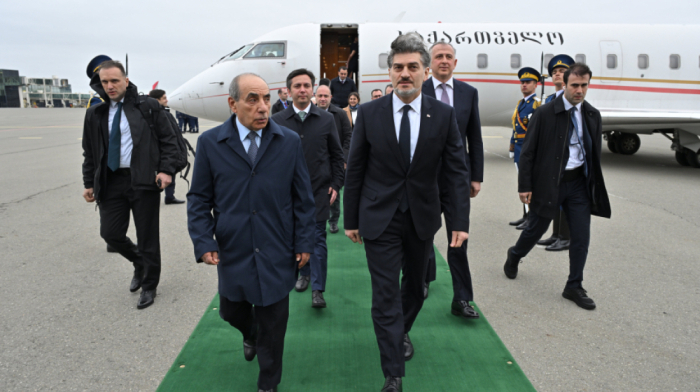 Georgian President Mikheil Kavelashvili visits Azerbaijan