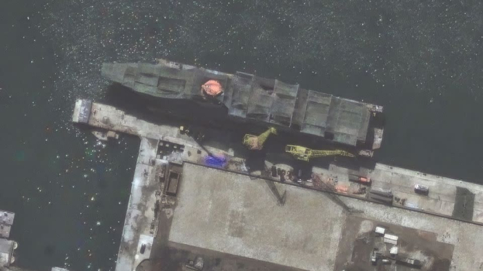 North Korea building its largest and most advanced warship yet, satellite images reveal