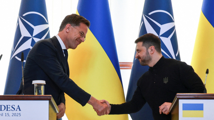 Rutte in Odesa, NATO stands firm with Ukraine