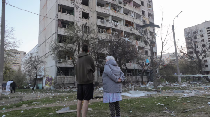 Russian missile strike on Kharkiv kills one and injures 103