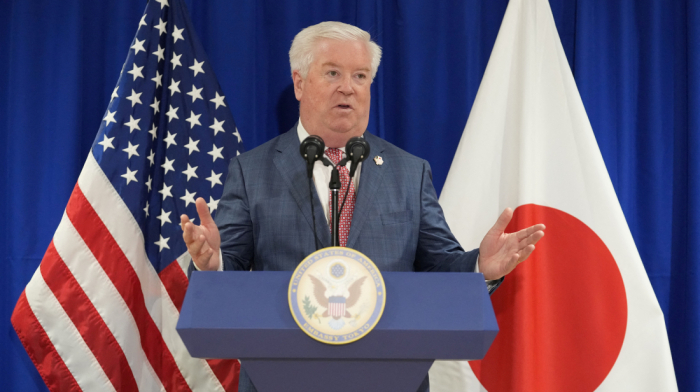 New U.S. envoy urges stronger Japan alliance amid China tensions