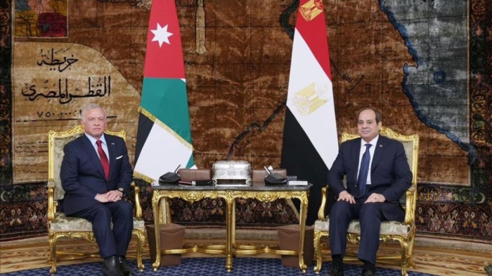 Jordan's king and Egypt's president discuss efforts to end Israel’s war on Gaza
