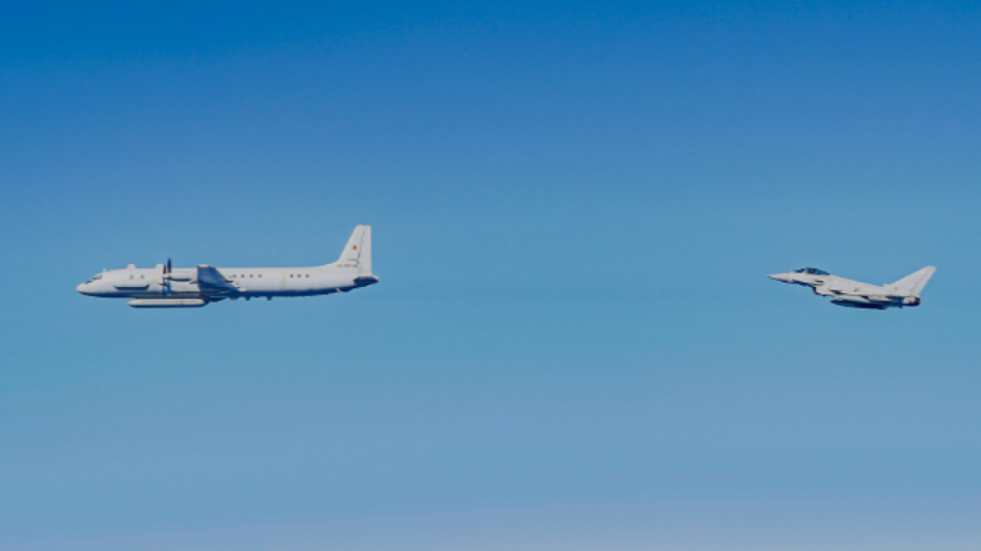 Britain intercepted Russian aircraft over Baltic Sea in recent days