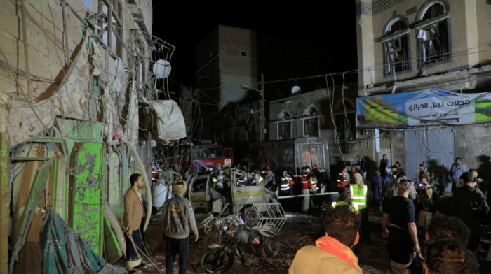 At least 12 killed in U.S. strike on Yemen marketplace