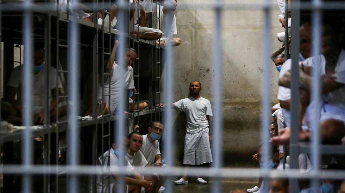 U.S. migrants held in El Salvador’s mega-prison