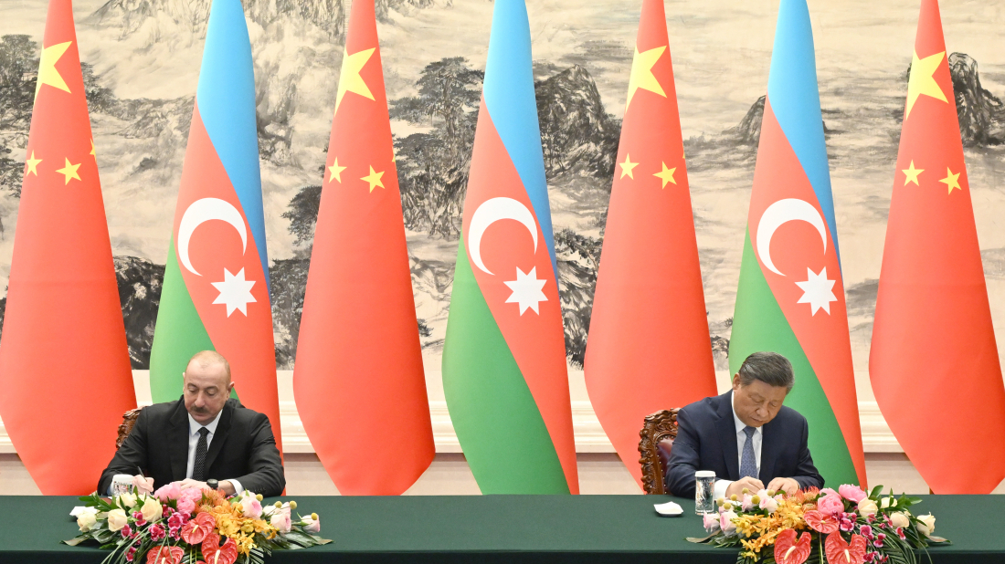 Azerbaijan and China signed documents in Beijing