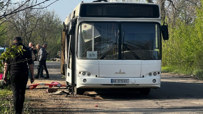 Nine people killed and 42 injured in Russian drone attack on bus in Marhanets, Dnipropetrovsk Oblast
