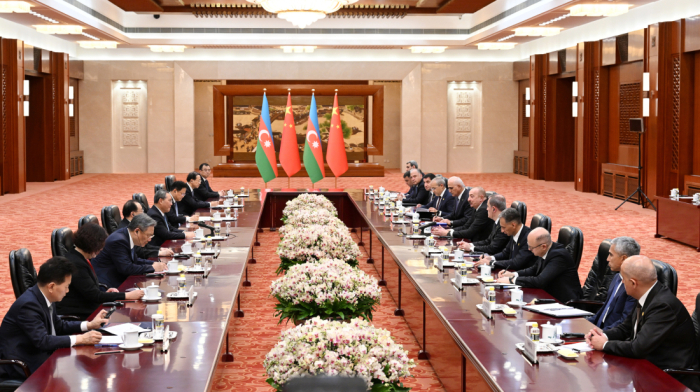President of Azerbaijan Ilham Aliyev met with Premier of the State Council of China