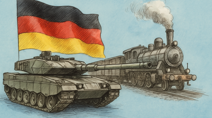 German town shifts from trains to tanks