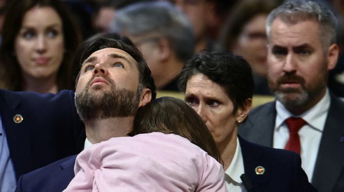 Vance attends Good Friday service at Vatican