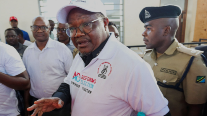 Tanzania police detain opposition figures on way to court hearing, party says