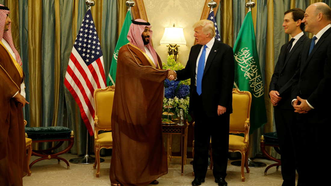 Trump plans $100 billion arms deal with Saudi Arabia