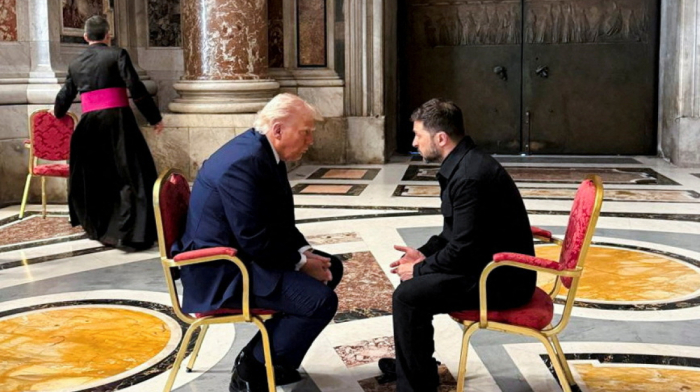 Trump meets Zelenskyy at Vatican, agrees on further talks