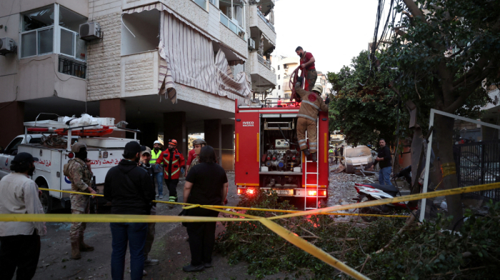 Israeli airstrike hits southern Beirut
