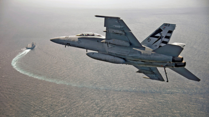 US Navy loses F-18 Fighter jet from Harry S. Truman aircraft carrier in Red sea