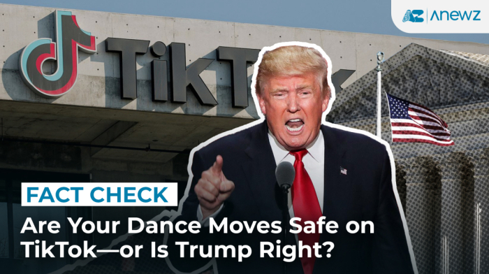 Are your dance moves safe on TikTok—or is Trump right?