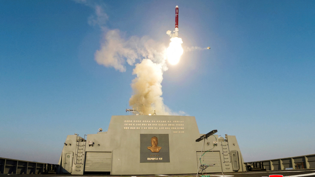 North Korea tests missiles on new ‘Choe Hyon-class’ warship