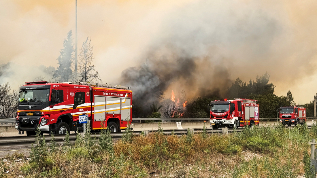 Wildfires near Jerusalem force evacuations and halt Memorial Day events