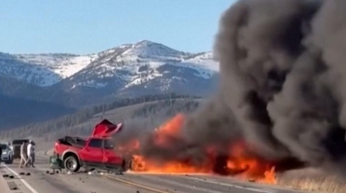 Seven dead in crash near Yellowstone National Park