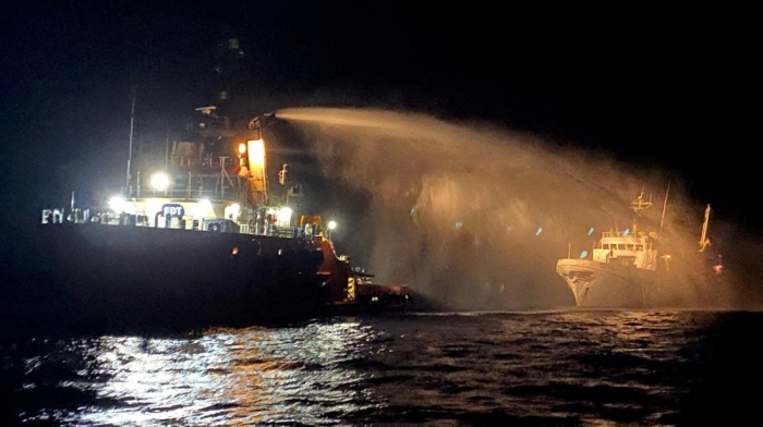 Aid ship to Gaza hit by drones near Malta